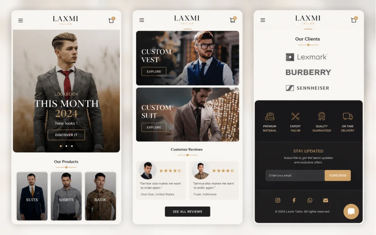 Custom Clothing App