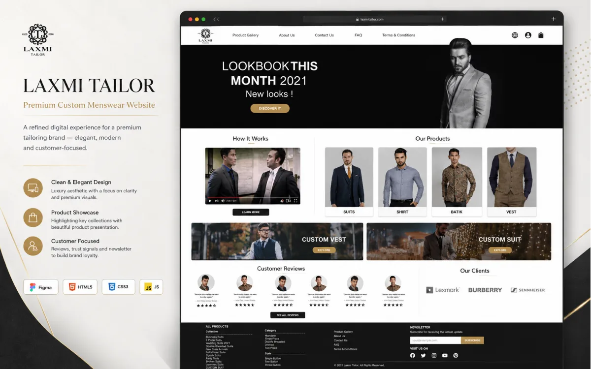 Custom Clothing Web