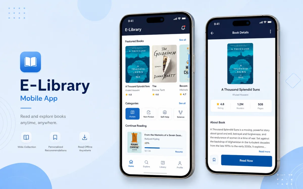 E-Library Mobile App