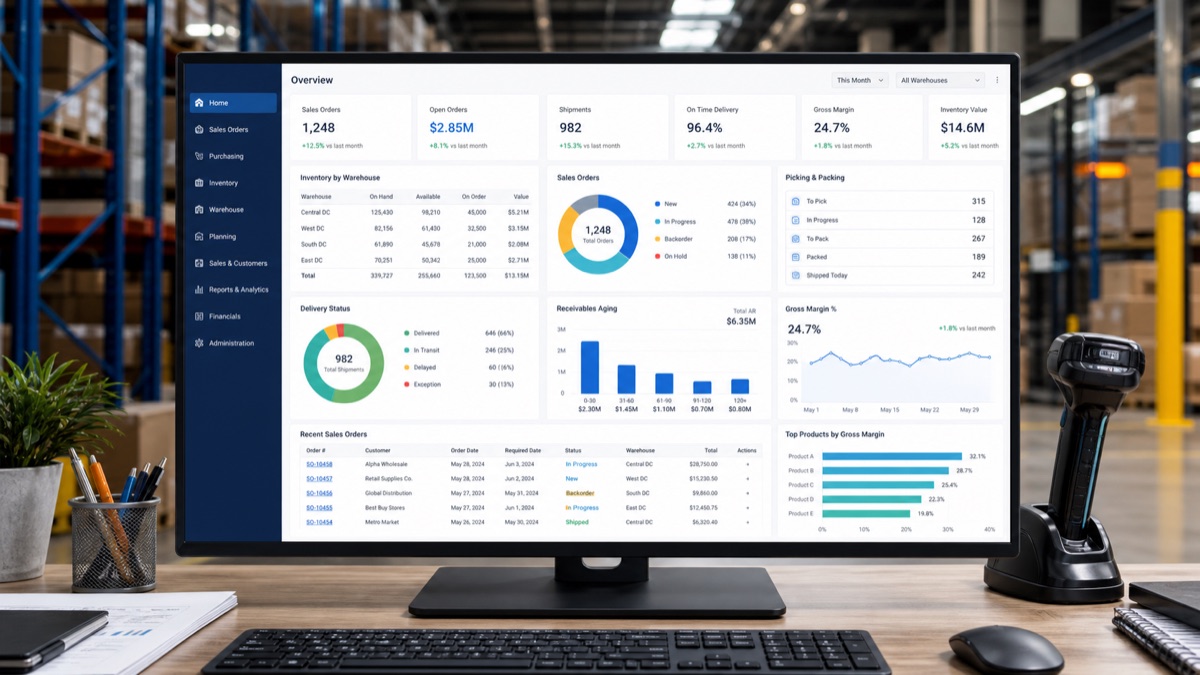 ERP for Wholesale & Distribution